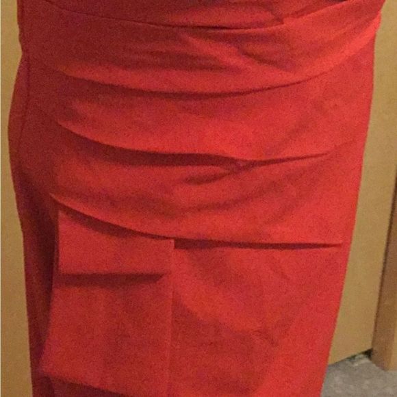 Terani one Shoulder straight Neck Column Gown - Picture 5 of 9